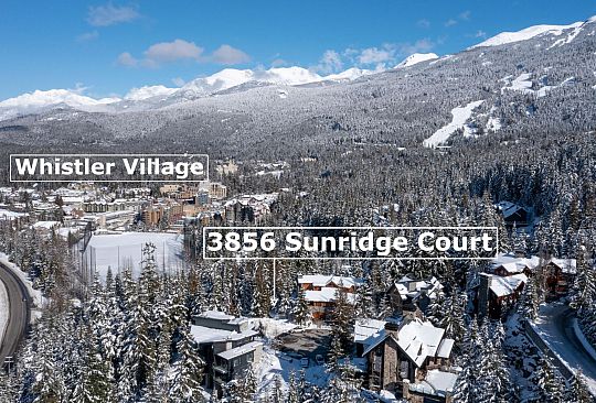 3856 SUNRIDGE COURT Whistler BC Canada